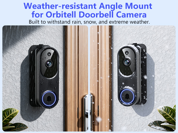 weatherproof doorbell holder for Orbitell