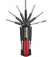 Apollo Tools Mr. 7-Hands, Patented, 8 in 1 Screwdrivers with Worklight - DT1019
