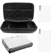 Protective Carrying Case Compatible NEW 3DS XL, with Hard Cover and 2 pcs Screen Protectors, AFUN...