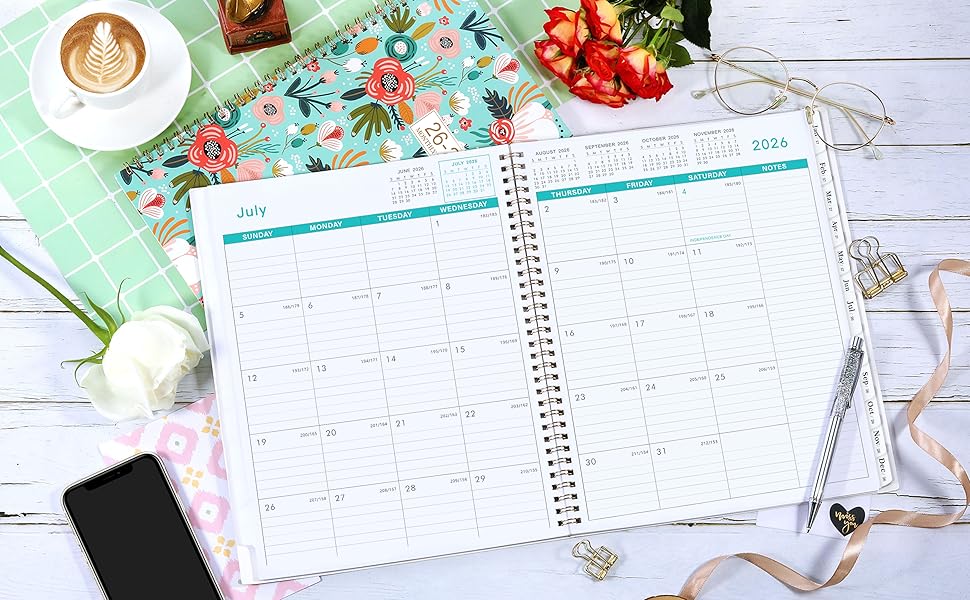 monthly planner 2026-2027