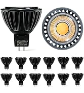 HMYYJT MR16 LED Blub, 5W 3000K LED Bulb,Netural White 450 Lumens Dimmable, Aluminum Housing, Low ...