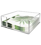Napkin Holder, Acrylic Luncheon Napkins Holder for Table and Kitchen, Table Top Napkin Holders, T...