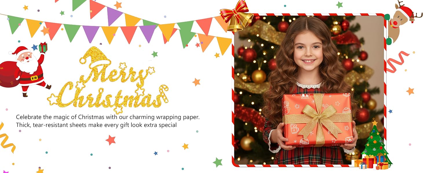 Christmas wrapping paper