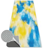 alissgorat Yoga Mat Towel,Hot Yoga Towel High-Definition Pattern,Machine Washable with Ultra-Abso...