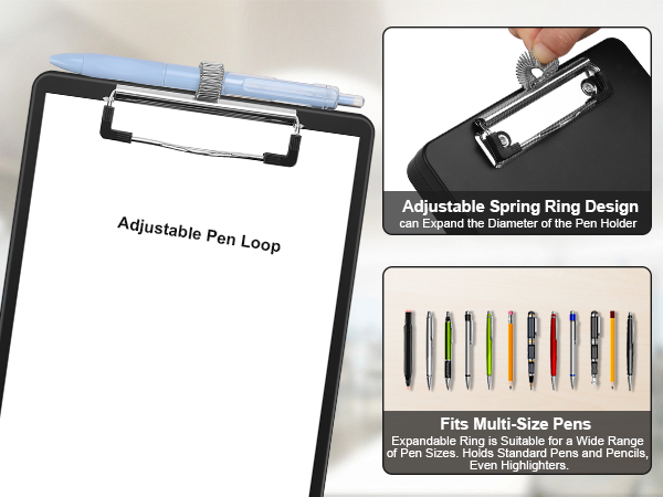 Mini Clipboard Storage Clipboard A5 Clipboard Clipboard Folio Portapapeles Clip Board 6x9 Clipboard