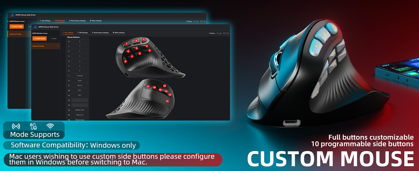 mmo gaming mouse,vertical gaming mouse,vertical mmo mouse,ergonomic mmo mouse