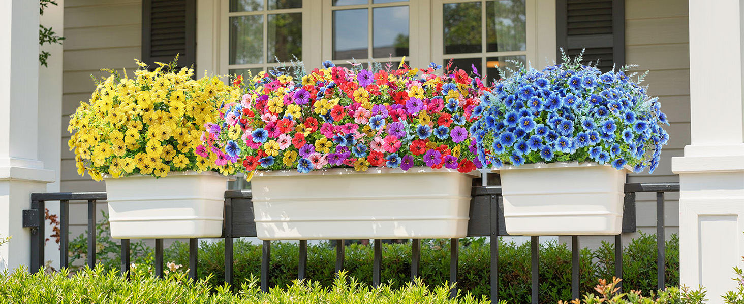Artificial Flowers for Outdoor