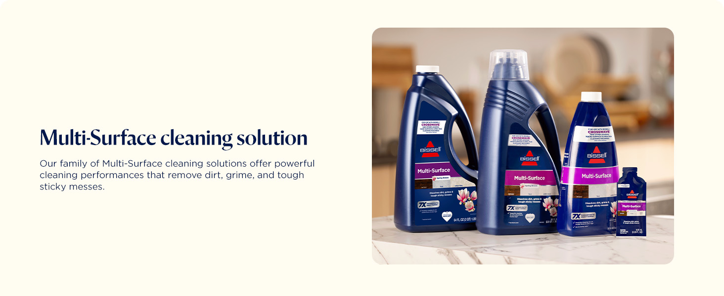 multi-surface floor cleaning solution