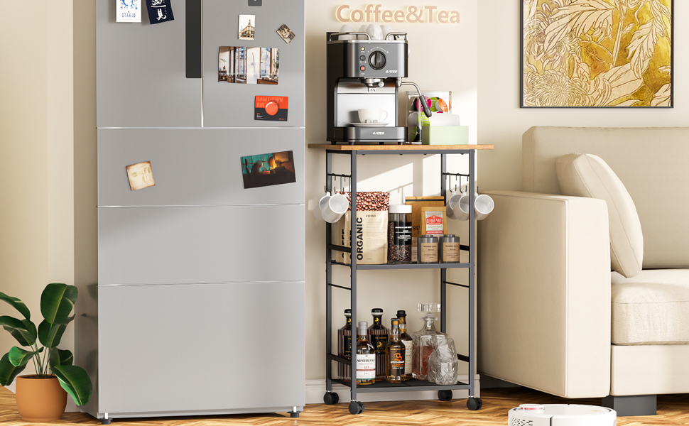 microwave cart