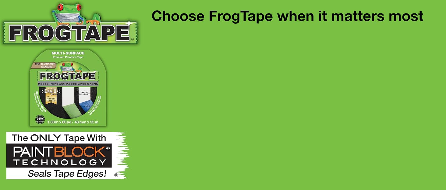 Choose FrogTape when it matters most