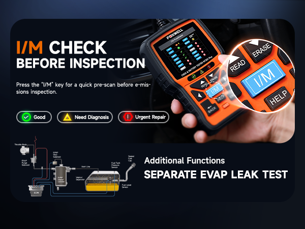 foxwell battery tester car scanner battery tester vehicle code reader