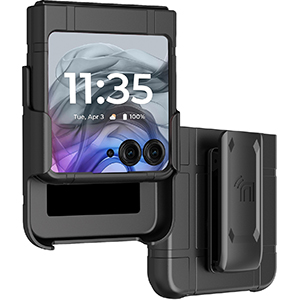 slim Hard Case Cover and Belt Clip Holster Combo for motorola razr 2024 razr 50