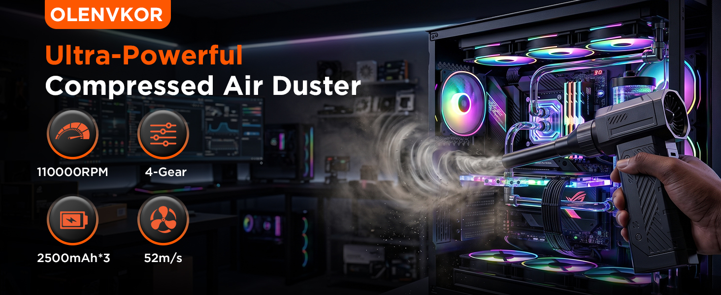 Main Functions of the Air Duster