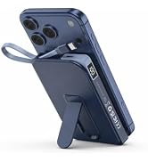 Magnetic Power Bank, for Magsafe Battery Pack with Stand, 10000mAh Wireless Portable Charger Fast...