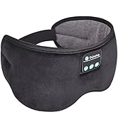Sleep Mask with Bluetooth Headphones, Headband Headphones Wireless Bluetooth Eye Mask for Side Sl...