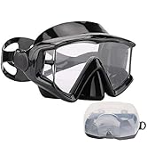 AQUA A DIVE SPORTS Diving mask Anti-Fog Swimming Snorkel mask Suitable for Adults Scuba Dive Swim...