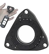 FREELOVE Rotary Engine Keychain Spinner Fidget Ring, Metal Flipping Toy for Keys Karambit Adults ...