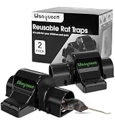 Reusable Rat & Chipmunk Traps, Prevents Accidental Triggering Mouse Trap, Tunnel Dual-Entry Squir...