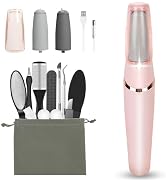 Electric Callus Removers for Feet, Haootadiy Electric Foot Callus Remover Pedicure Kits Rechargea...