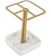 Toothbrush Holder Stainless Steel Bathroom Toothbrush Storage Organizer Toothpaste Holder Stand R...