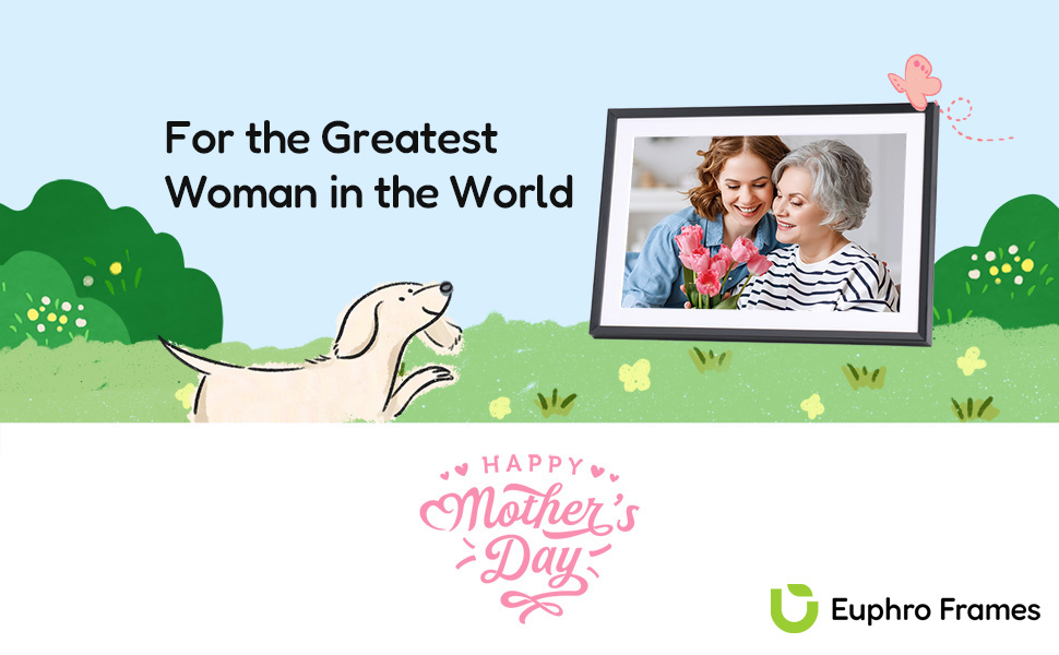 Mother's Day Digital Picture Frame Gift for her for mom for dad