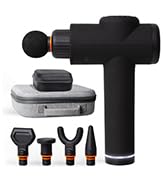 Sharper Image Powerboost Percussion Muscle Massage Gun Deep Tissue - Professional Handheld Massag...