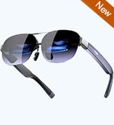 TOZO VIZO Z1 Pro AR Glasses with 160" OLED Display, 120Hz, Full HD 2D & 3D, 6000 nits Brightness,...