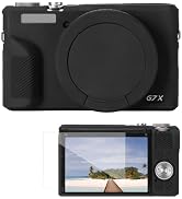 K&F CONCEPT Camera Silicone Case Compatible with Canon Powershot G7 X Mark III Digital Camera, So...
