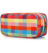 E-Tree Cute Makeup Bag,Travel Make up Pouch for Purse,Zipper Toiletry Cosmetic Brush Skin Care Ca...