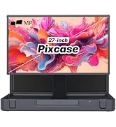 MP Mobile Pixels 27" Pixcase Computer Monitor, 1080P Touchscreen with 16GB RAM, Google Play Acces...