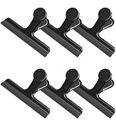 HOUSE AGAIN Large Chip Clips Bag Clips, 6 Pack Strong Magnetic Bag Clip Silicone-Covered Edges No...