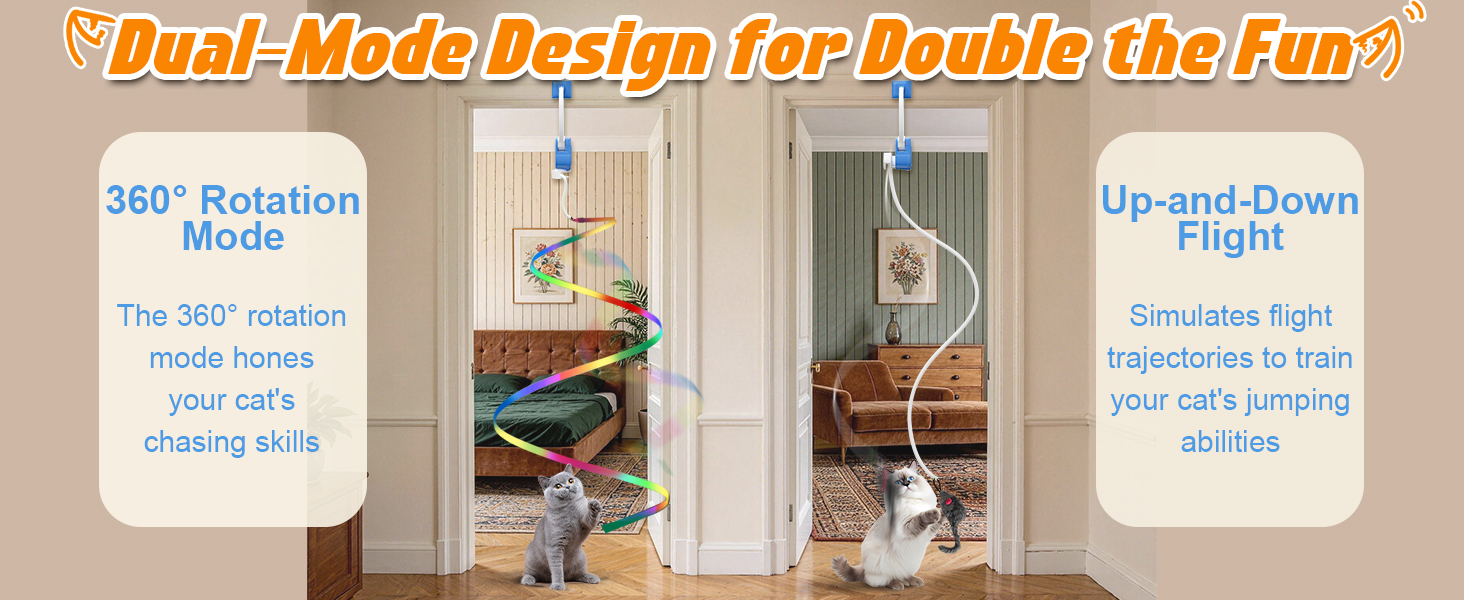 hanging cat toy