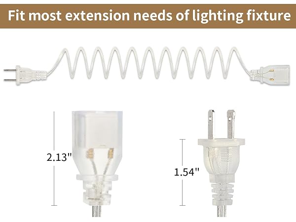clear extension cords