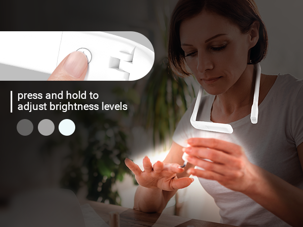 EastPin reading light book light reading lamp with adjustable brightness levels