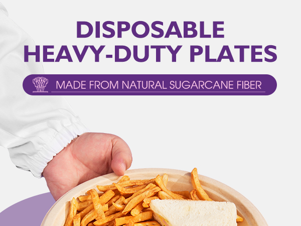 Compostable Paper Plates