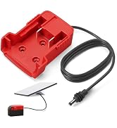 Starlink Mini Battery Adapter Compatible with Milwaukee M18, Starlink Mini Power Cable for 18V Ba...