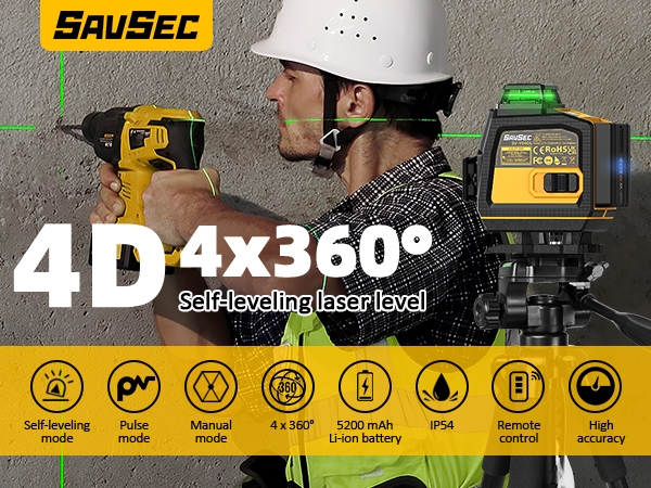 SAVSEC SV-Y04CG laser level