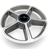Cat Mate Stainless Steel Bowl Inserts - Replacement Bowls for 5-Meal C500 Automatic Pet Feeder (P...