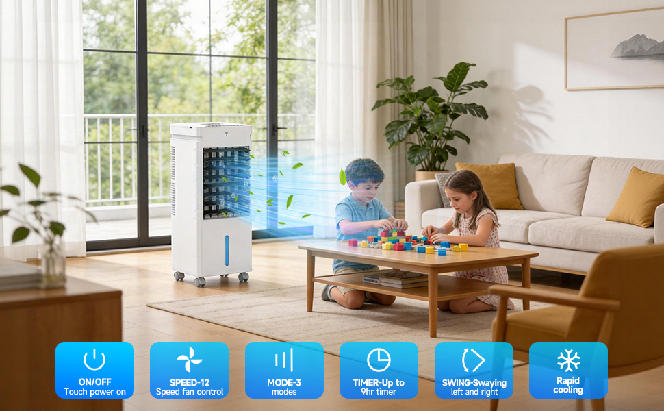Windowless Air Cooler