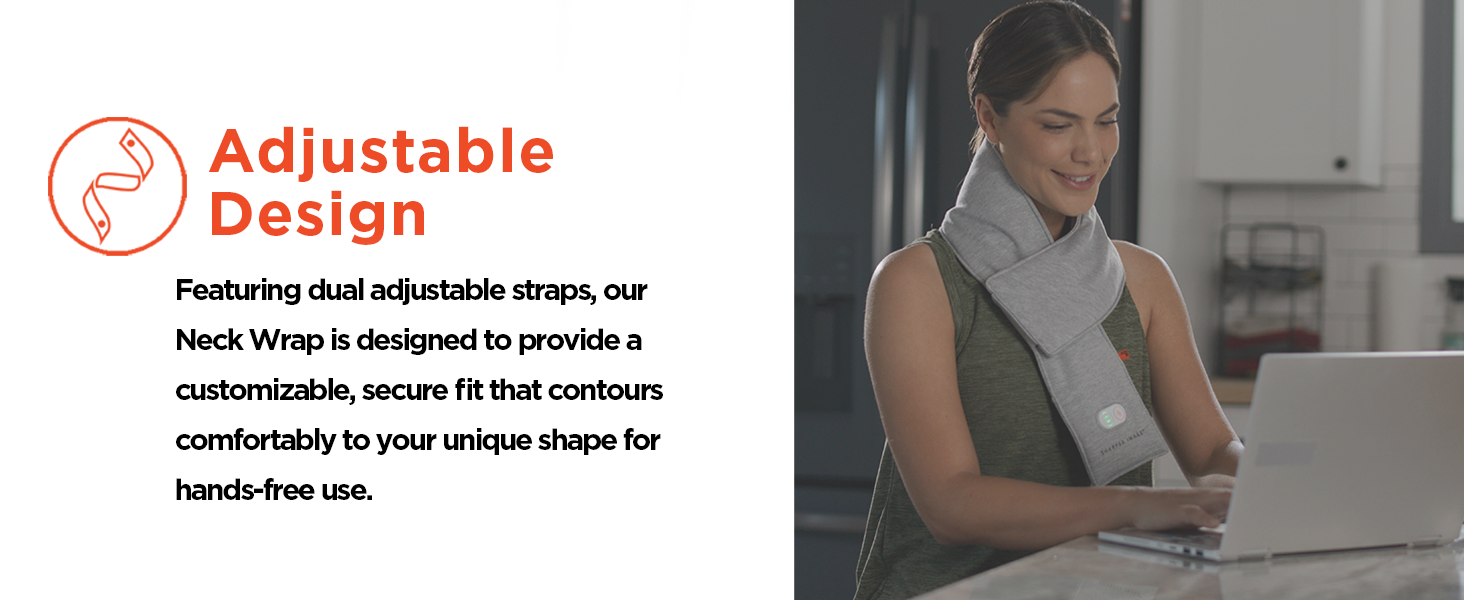 calming heat heating heated hot warm massage massager vibrations weighted weight pack neck shoulder