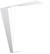 White Cardstock, 8x10 Cardstock Paper, 250gsm Thick Cardstock, Smooth Card Paper,90 Lb Heavy Card...