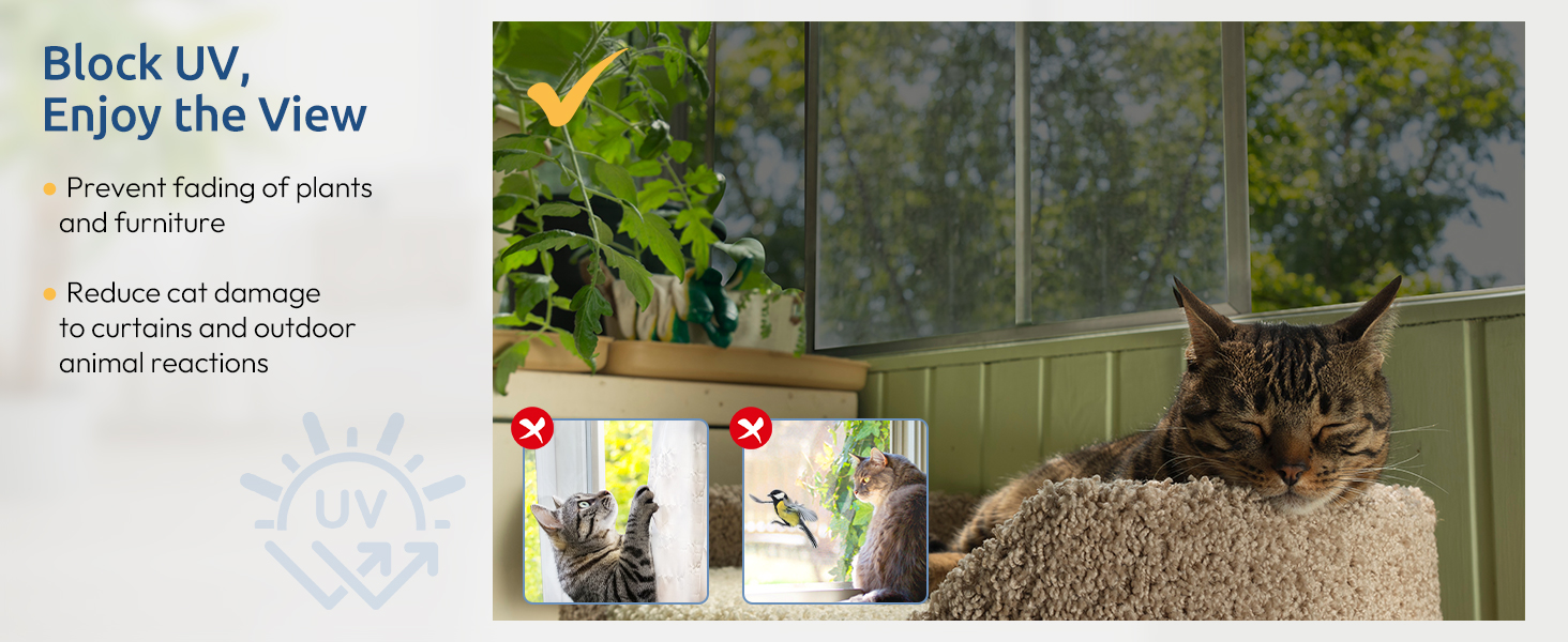 UV blocking window film