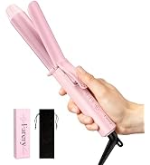 FARERY Mini Curling Iron 1 Inch, Ceramic Mini Hair Curler with 3 Adjustable Temp, Auto-Off, 100-2...