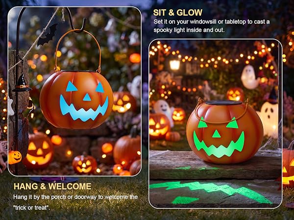 halloween solar lights outdoor for table
