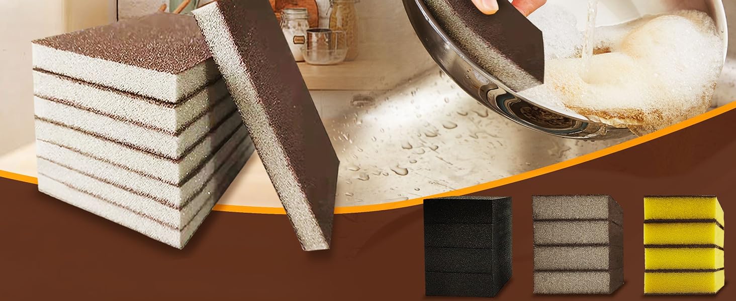 Krisler Carborundum Sponge Super cleaning Effect.