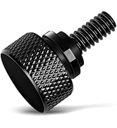 Amazicha Gloss Black 304 Stainless Steel Seat Bolt Screw for Harley Davidson 1996-2024