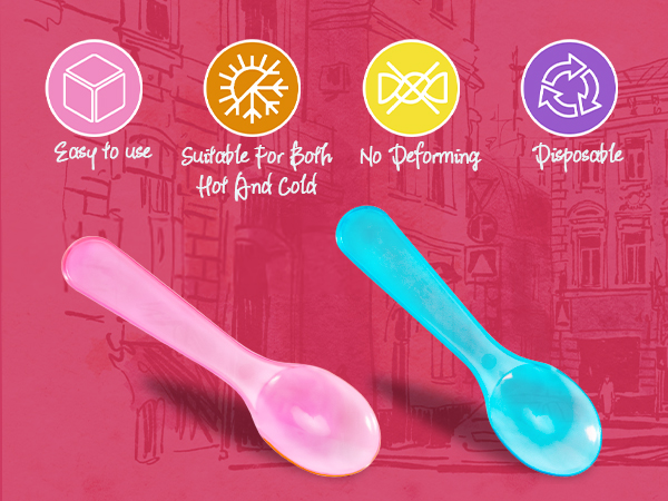 mini spoons for desserts mini spoons disposable small spoons mini tiny plastic spoons