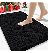 Arotive Bathroom Rugs 30x20, Extra Soft Absorbent Shaggy Chenille Bath Rugs, Machine Washable Rub...