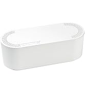 D-Line Cable Management Box, Cord Organizer Box to Hide & Conceal Power Strips, Desk Cable Manage...