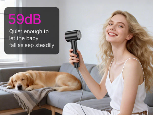 quiet blow dryer